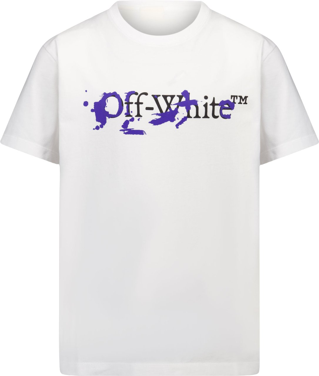 OFF-WHITE Off-White Kinder Jongens T-Shirt In Wit Wit