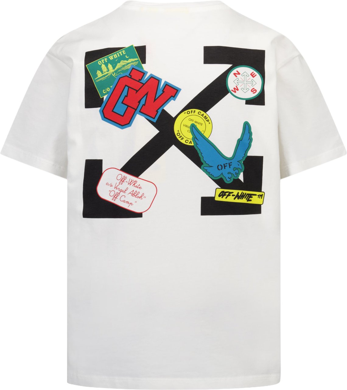 OFF-WHITE Off-White Kinder Jongens T-Shirt In Wit Wit
