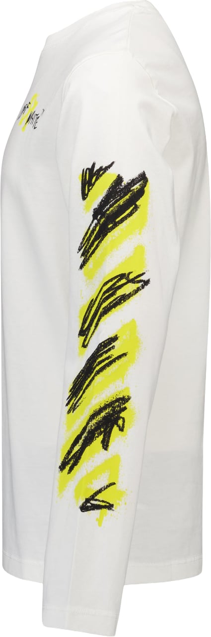 OFF-WHITE Off-White Kinder Jongens T-Shirt In Wit Wit