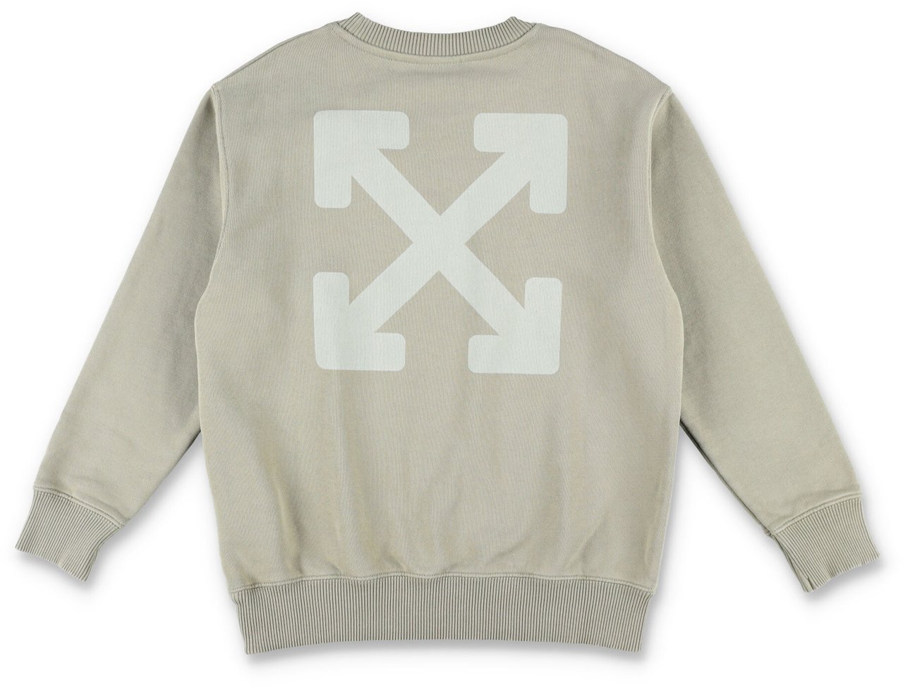 OFF-WHITE Fleece Off Kaki Bruin