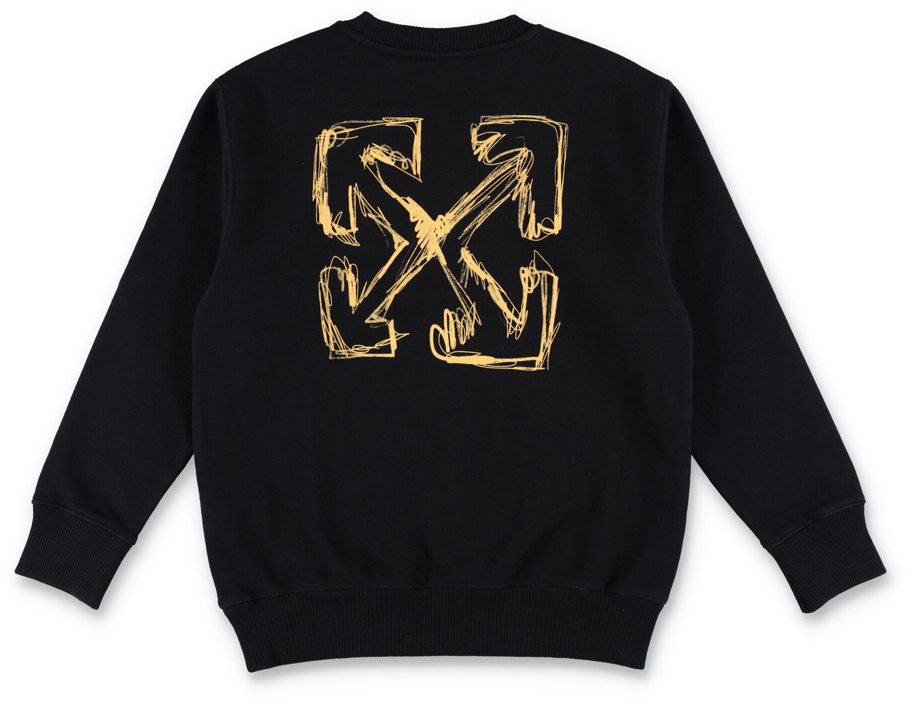 OFF-WHITE Fleece Sketch Nero Zwart