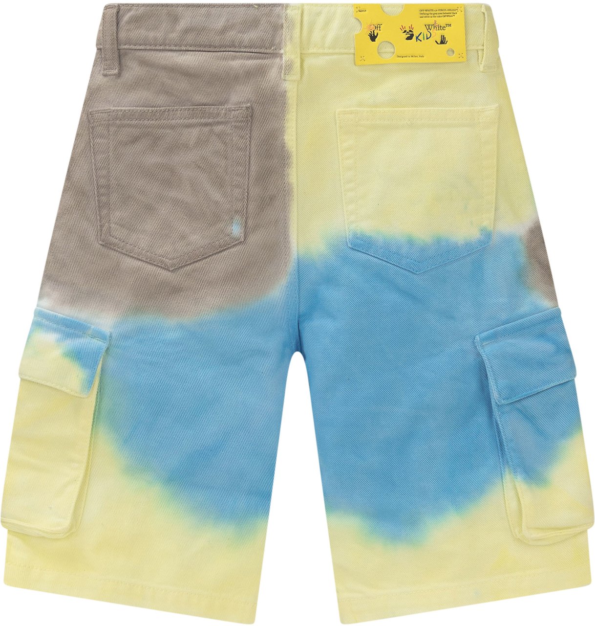 OFF-WHITE Shorts Cargo Tie-Dye Divers