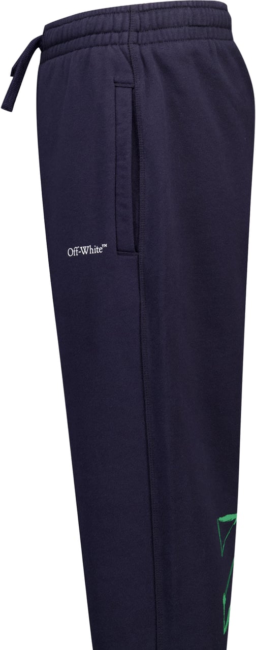 OFF-WHITE Off-White Kinder Jongens Broek In Donker Blauw Blauw