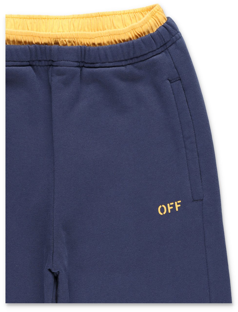 OFF-WHITE Kid - Off Stamp sweatpants Blauw