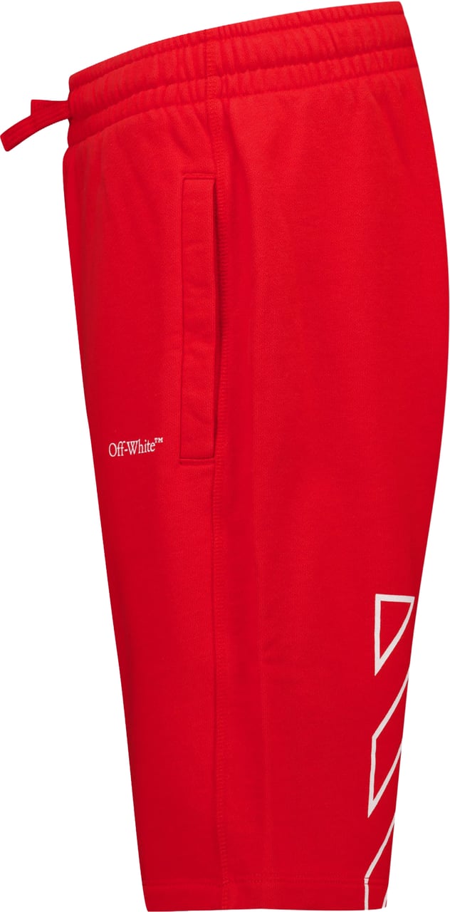 OFF-WHITE Off-White Kinder Jongens Shorts In Rood Rood