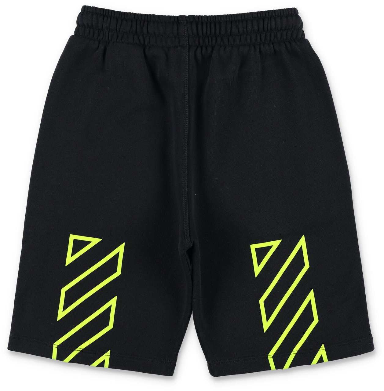 OFF-WHITE Off Diag Shorts Fleece Nero Zwart