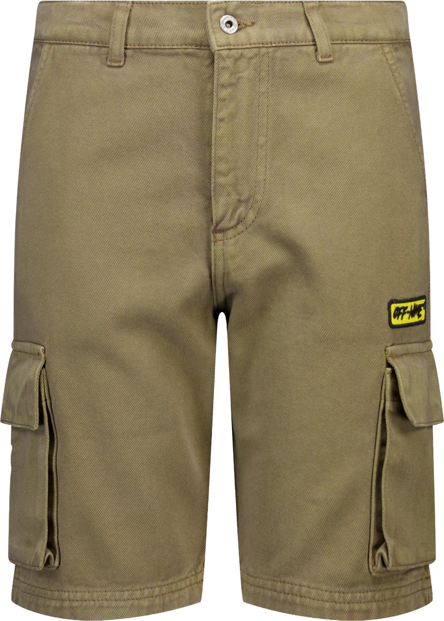 OFF-WHITE Off-White Kinder Jongens Shorts In Olijf Groen Groen