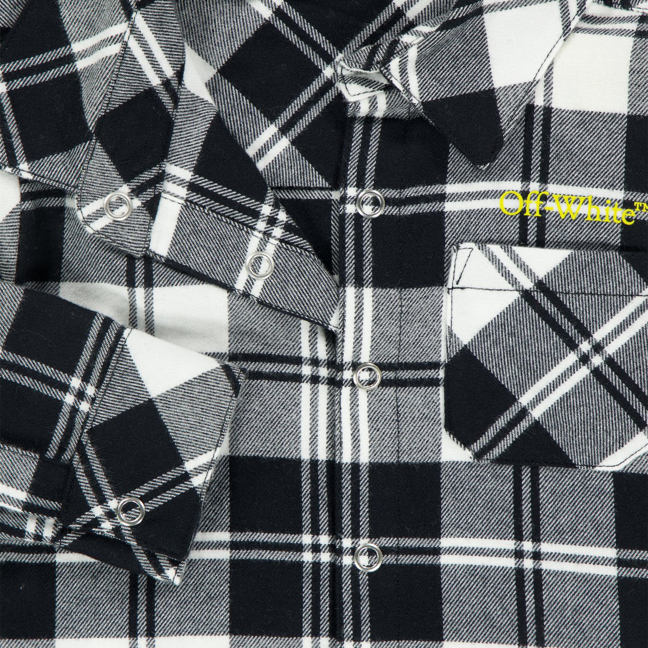 OFF-WHITE Off-White Baby Jongens Blouse In Zwart Zwart