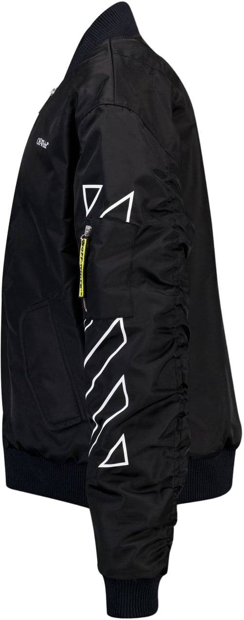 OFF-WHITE Off-White Kinder Jongens Winterjas In Zwart Zwart