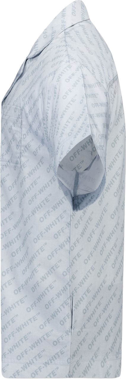 OFF-WHITE Off-White Kinder Jongens Blouse In Licht Blauw Blauw