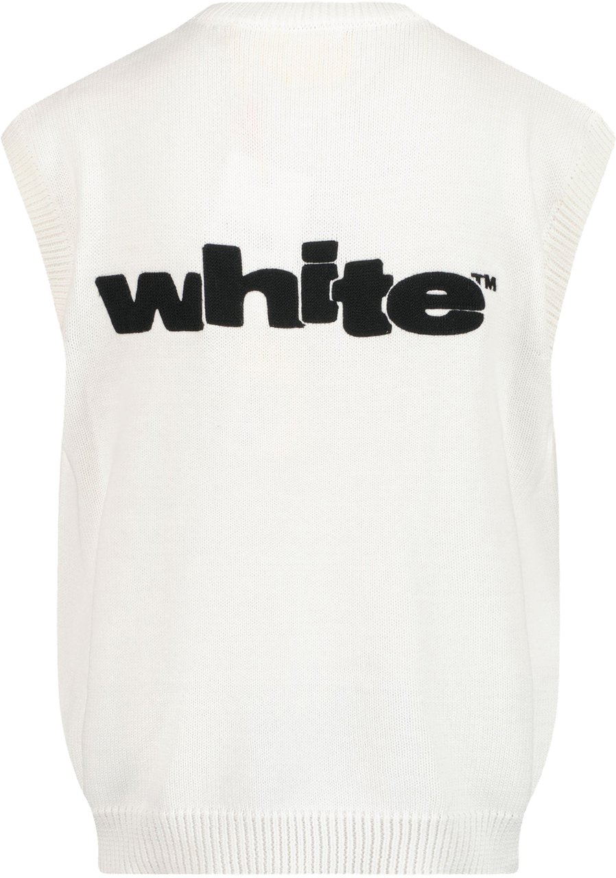 OFF-WHITE Off-White Kinder Jongens Gilets In Wit Wit