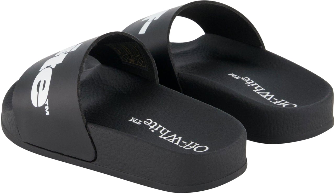 OFF-WHITE Off-White Jongens Slippers In Zwart Zwart