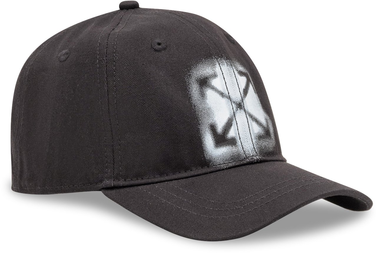 OFF-WHITE Cappello Arrow Spray Donkergrijs
