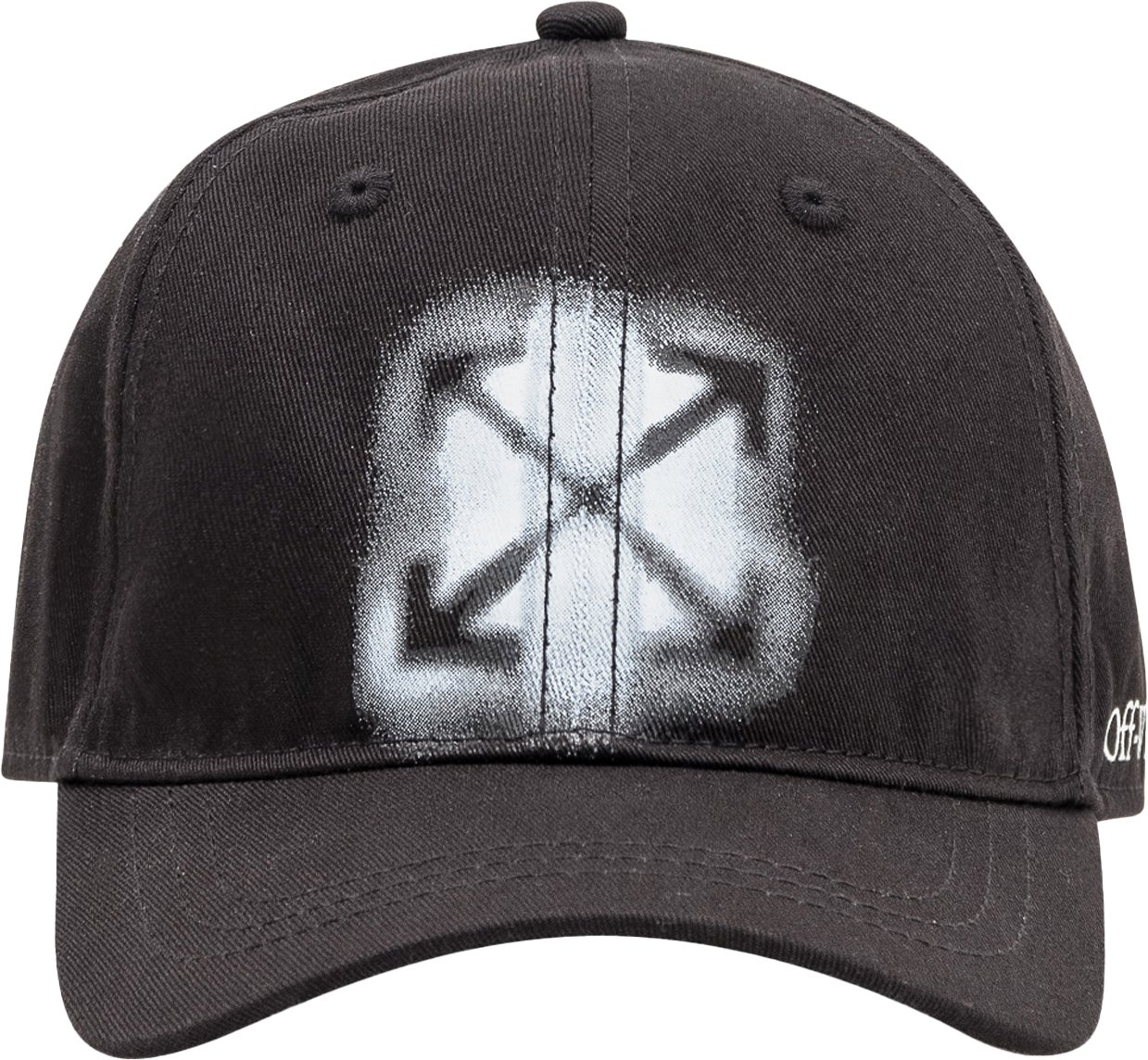OFF-WHITE Cappello Arrow Spray Donkergrijs