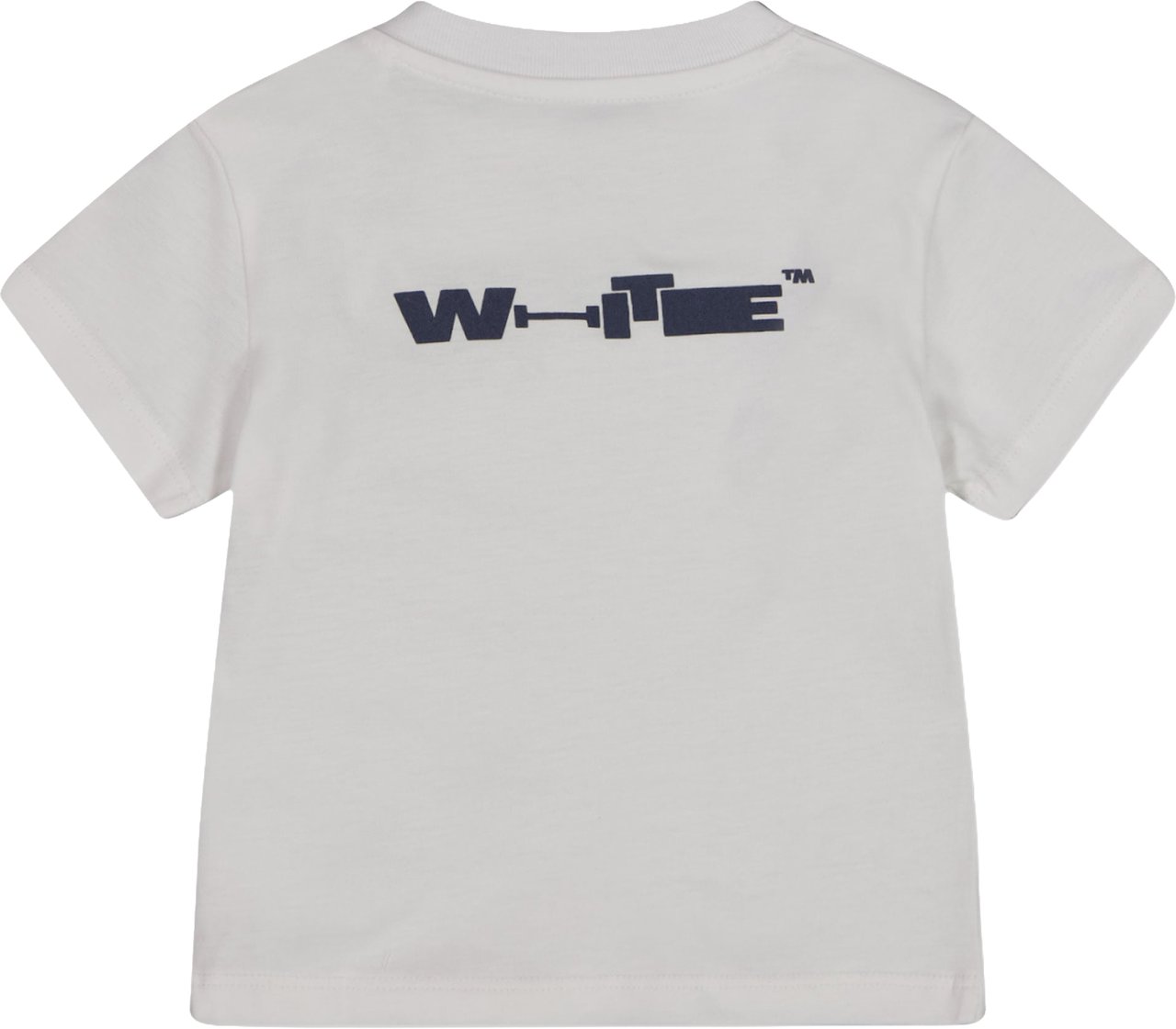 OFF-WHITE Off-White Baby Jongens T-Shirt In Wit Wit