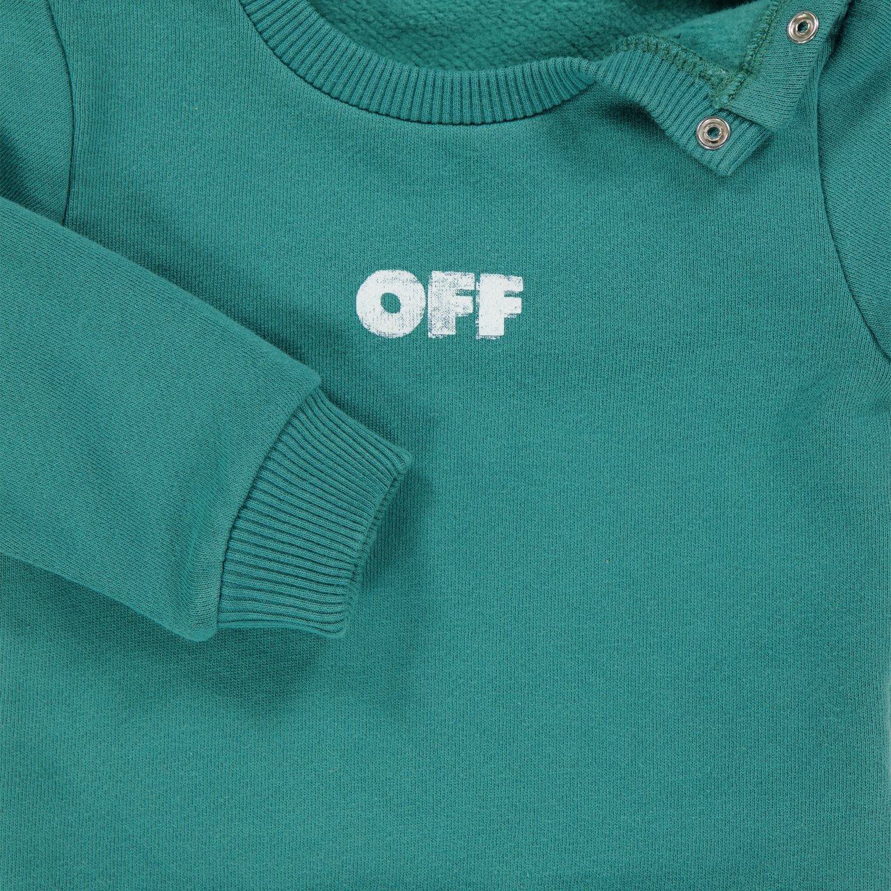 OFF-WHITE Off-White Baby Jongens Trui In Groen Groen
