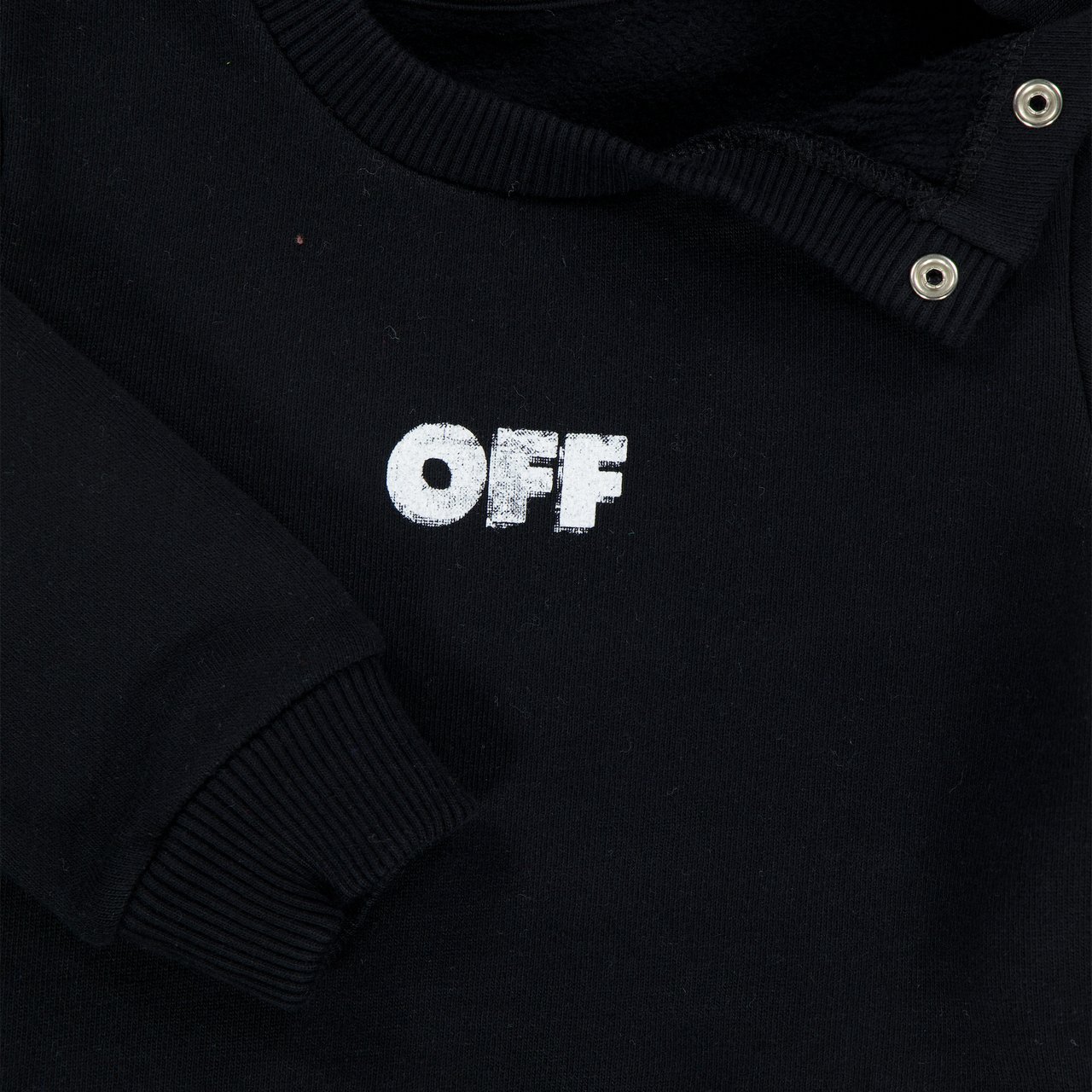 OFF-WHITE Off-White Baby Jongens Trui In Zwart Zwart