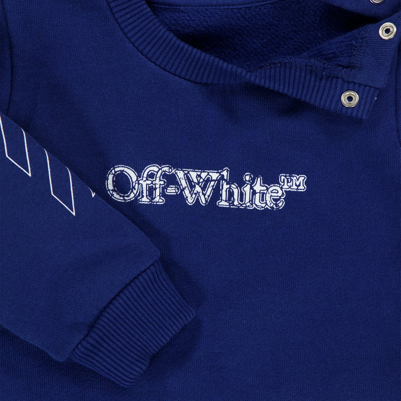 OFF-WHITE Off-White Baby Jongens Trui In Blauw Blauw