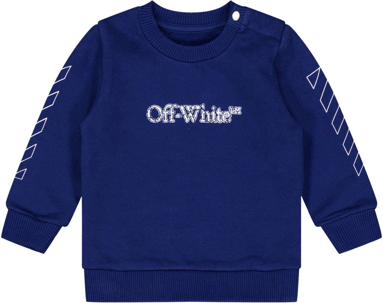 OFF-WHITE Off-White Baby Jongens Trui In Blauw Blauw