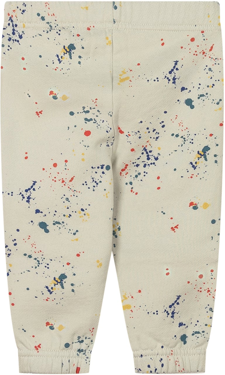 OFF-WHITE Off-White Pantaloni Bambino con Schizzi Multicolor Grijs
