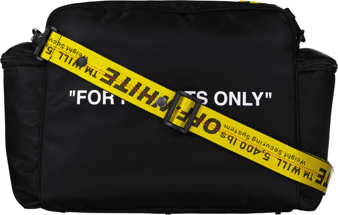 OFF-WHITE Off-White Baby Unisex Luiertas In Zwart Zwart
