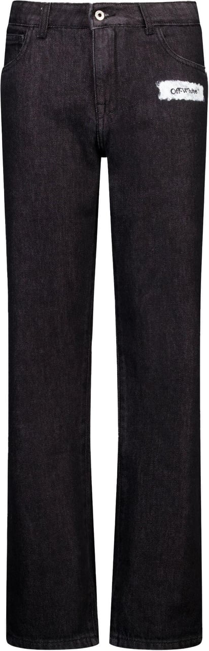 OFF-WHITE Off-White Kinder Jongens Jeans In Zwart Zwart