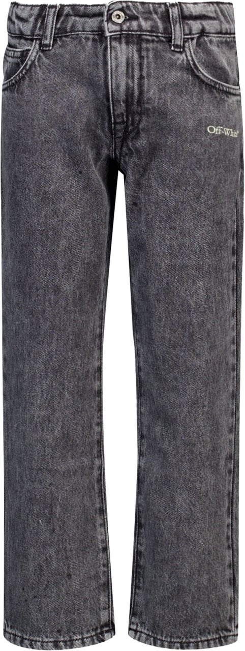 OFF-WHITE Off-White Kinder Jongens Jeans In Grijs Grijs