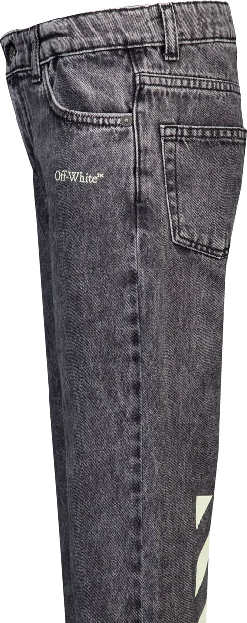 OFF-WHITE Off-White Kinder Jongens Jeans In Grijs Grijs