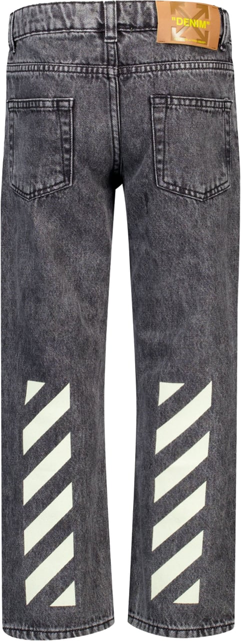 OFF-WHITE Off-White Kinder Jongens Jeans In Grijs Grijs