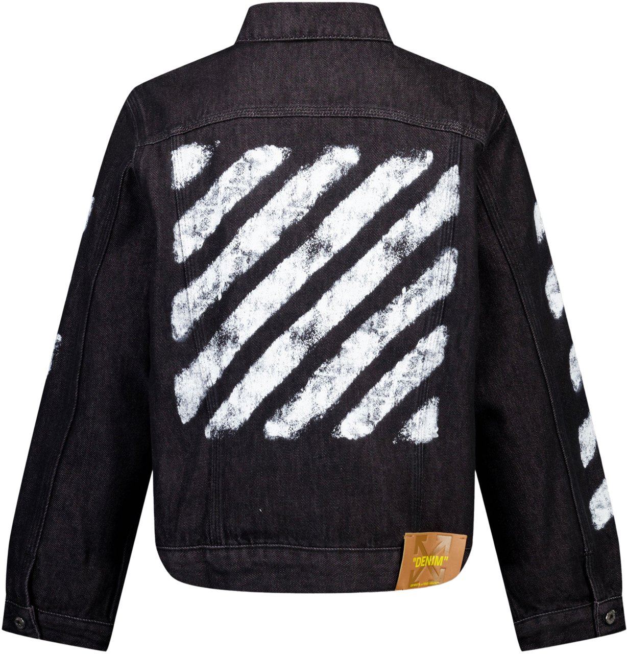 OFF-WHITE Off-White Kinder Jongens Spijkerjassen In Zwart Zwart