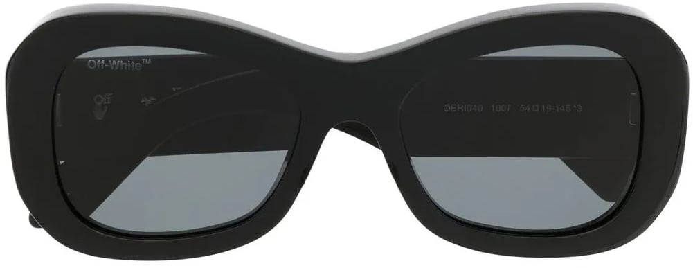 OFF-WHITE Pablo Logo Sunglasses Zwart