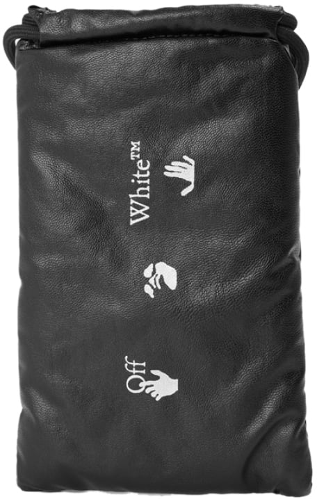 OFF-WHITE Edvard Arrow Logo Sunglasses Bruin