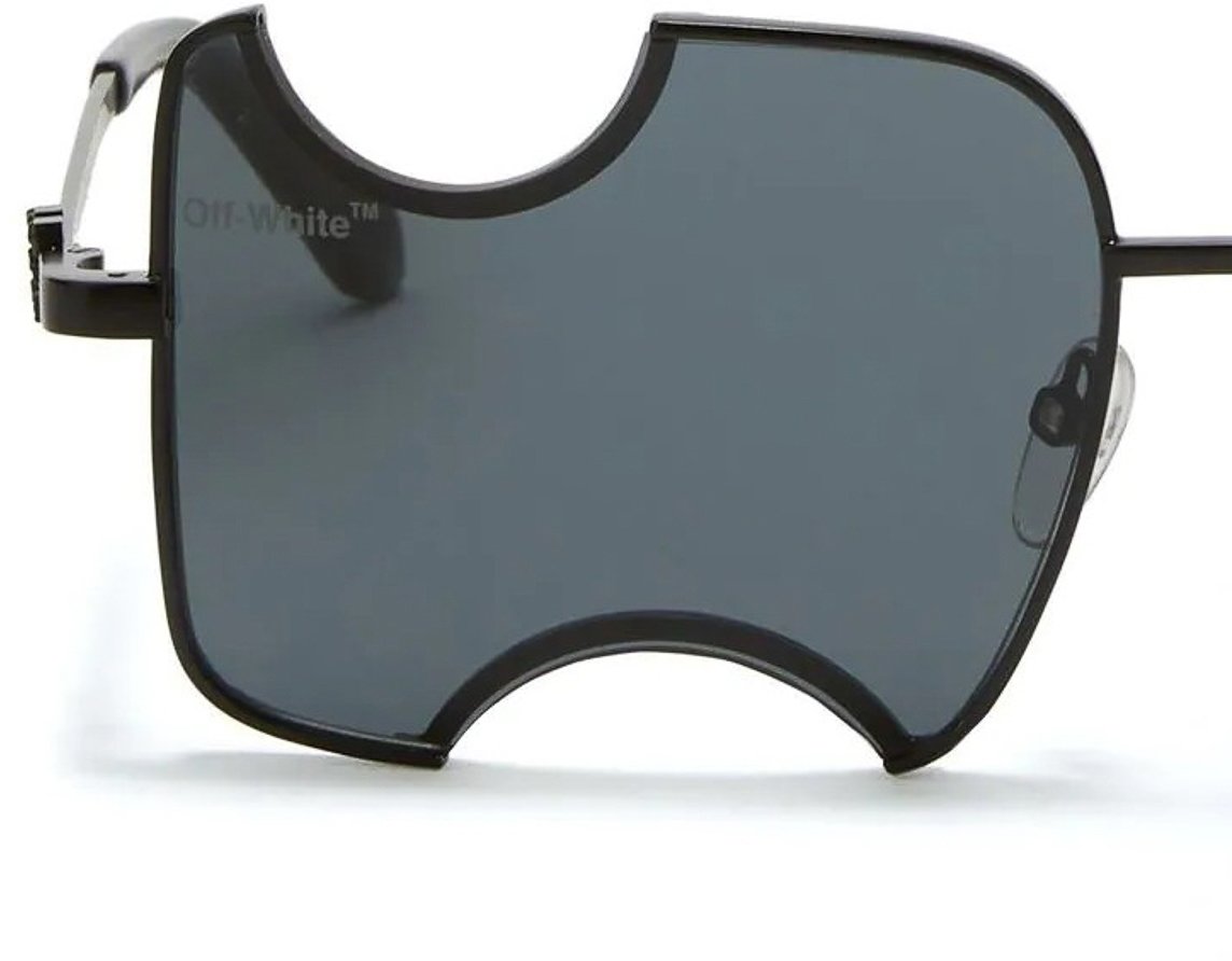 OFF-WHITE Salvador Meteor Sunglasses Zwart