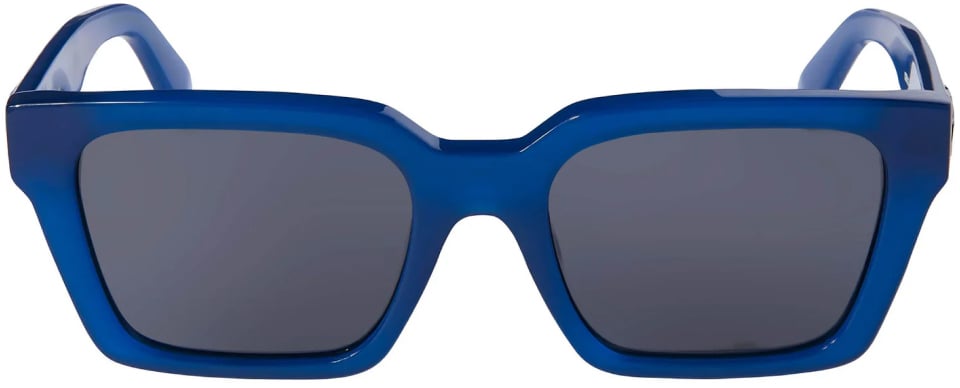 OFF-WHITE Branson Arrow Logo Sunglasses Blauw