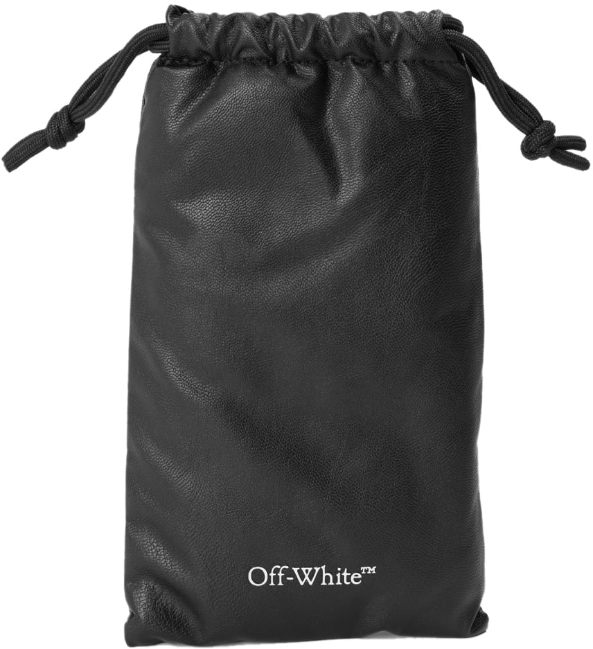 OFF-WHITE Branson Arrow Logo Sunglasses Blauw