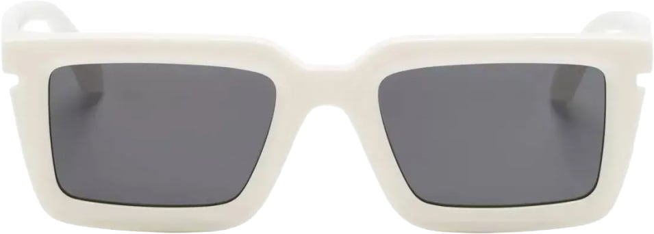 OFF-WHITE Tucson Logo Sunglasses Wit