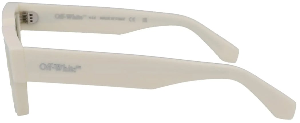 OFF-WHITE Manchester Logo Sunglasses Wit