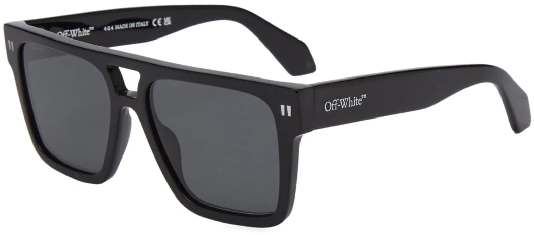 OFF-WHITE Springfield Logo Sunglasses Zwart