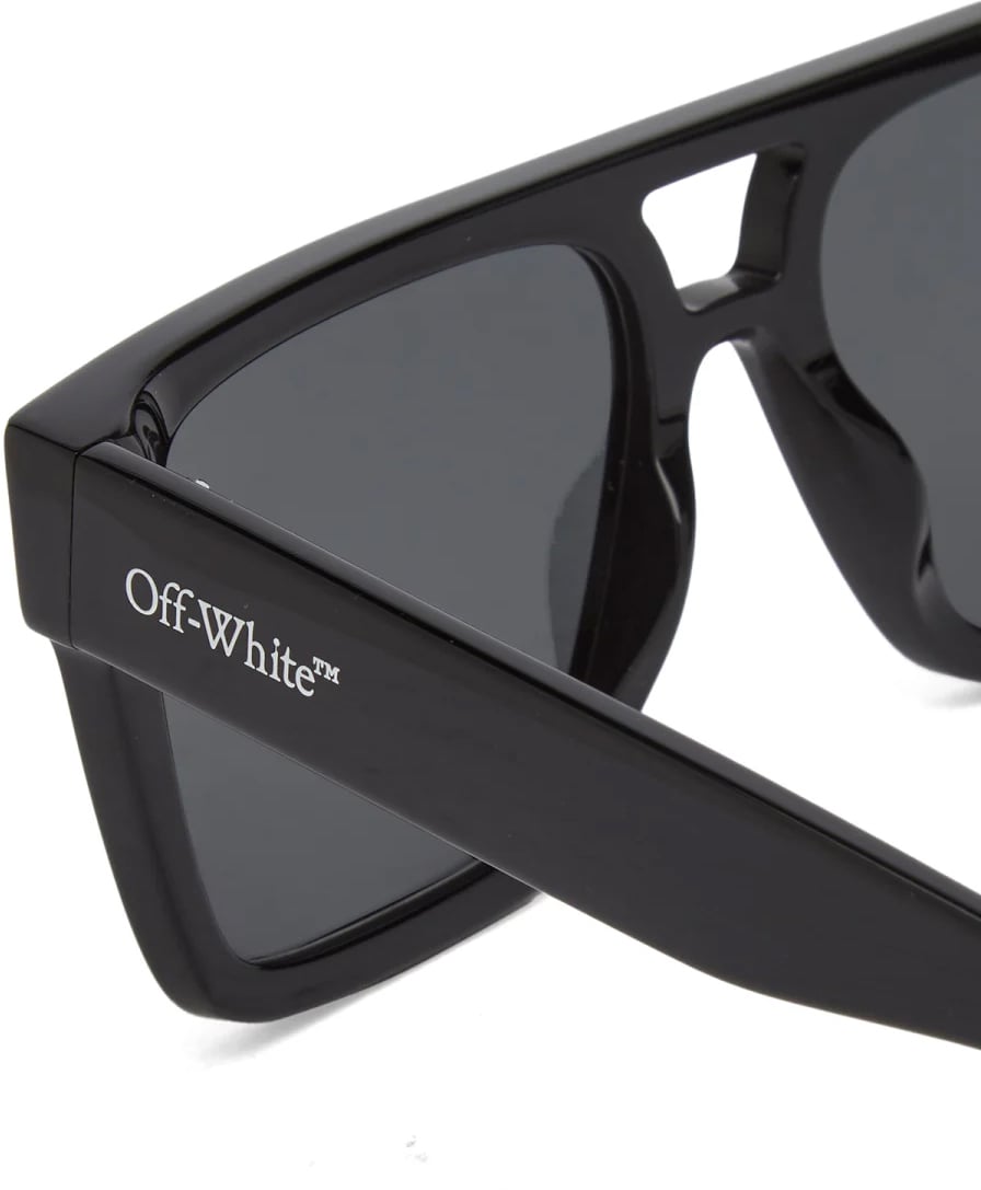 OFF-WHITE Springfield Logo Sunglasses Zwart