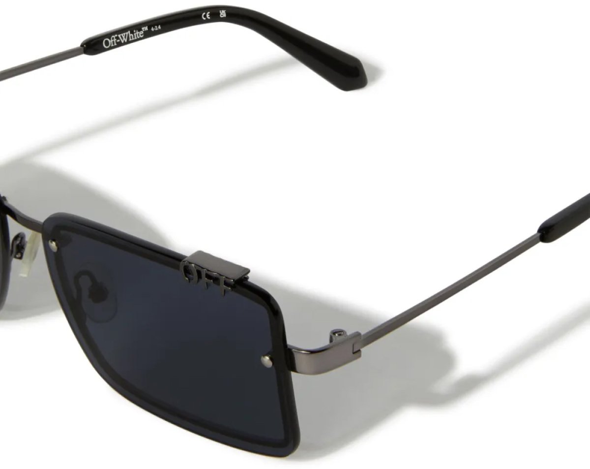 OFF-WHITE Tampa Logo Sunglasses Grijs