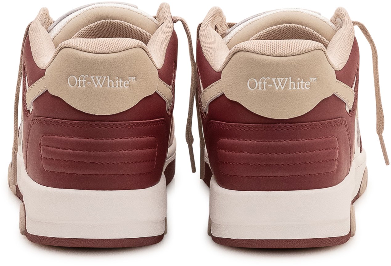 OFF-WHITE Sneaker Out of Office Maroon