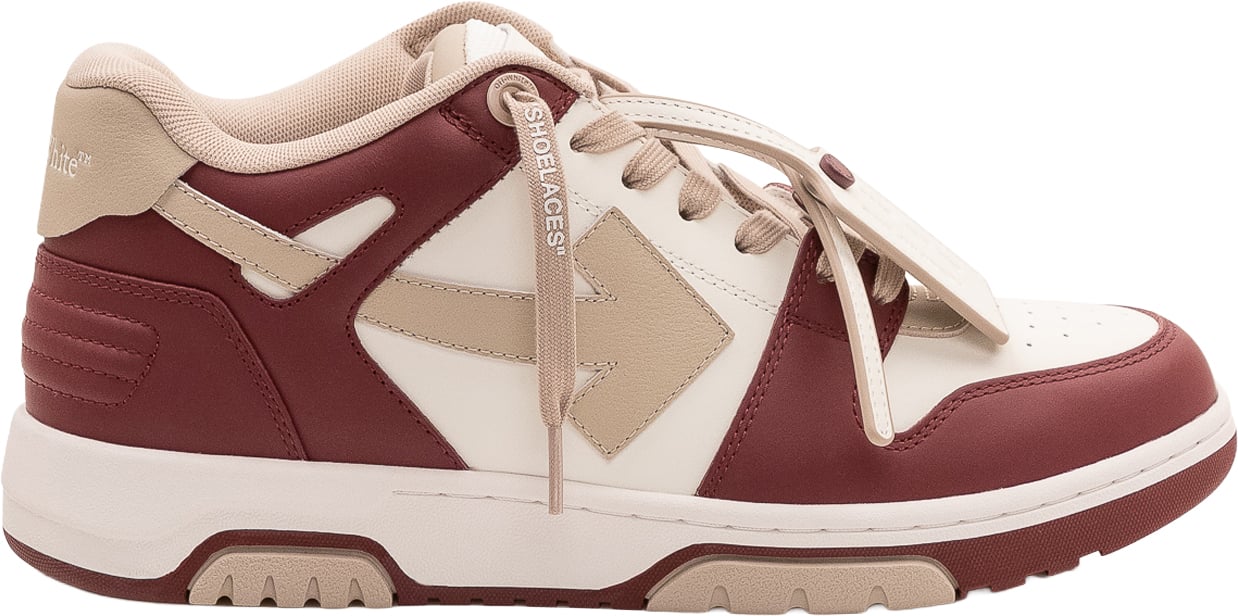 OFF-WHITE Sneaker Out of Office Maroon