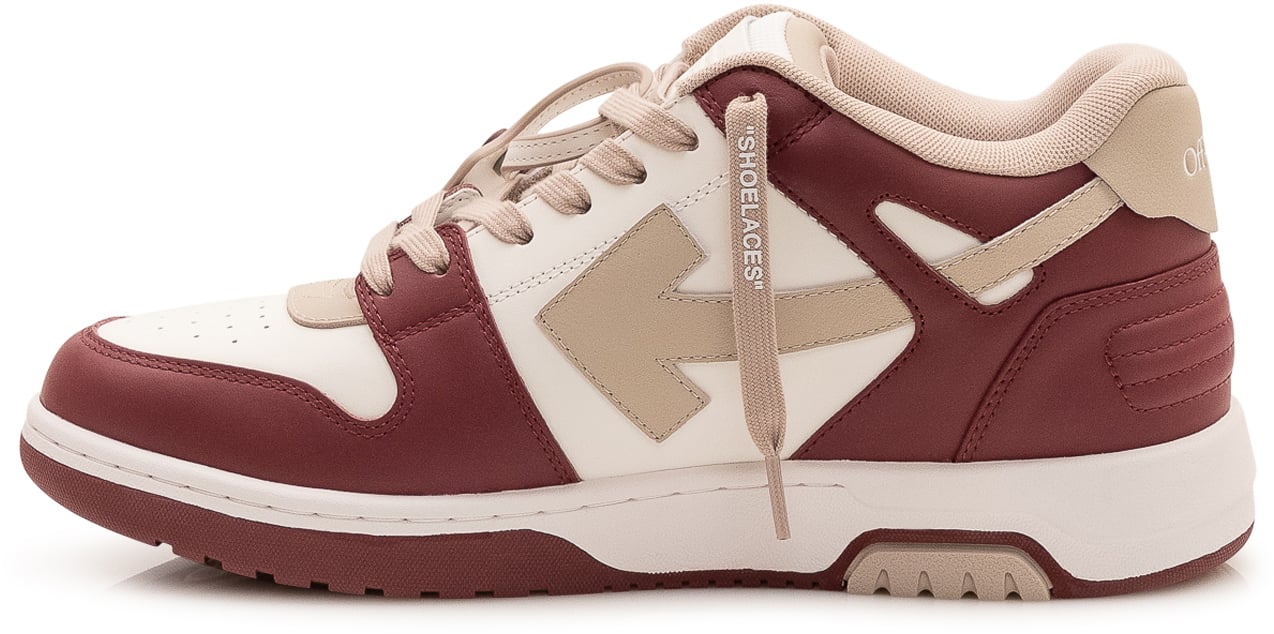 OFF-WHITE Sneaker Out of Office Maroon