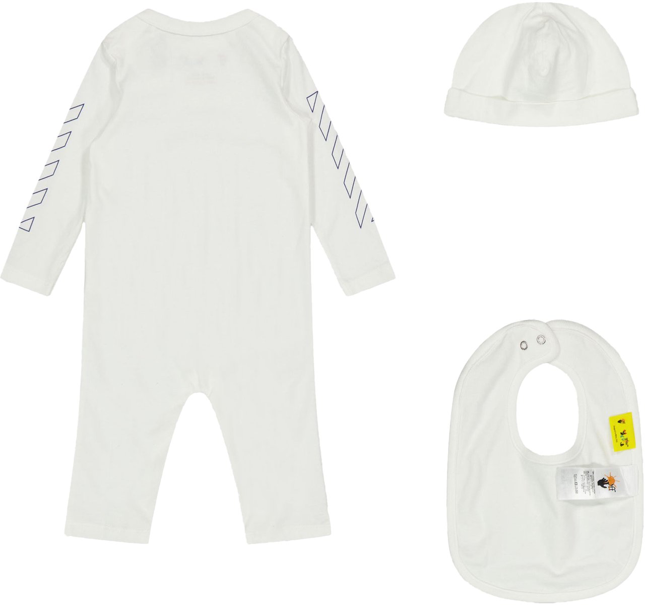 OFF-WHITE Off-White Baby Meisjes Boxpakje In Wit Wit