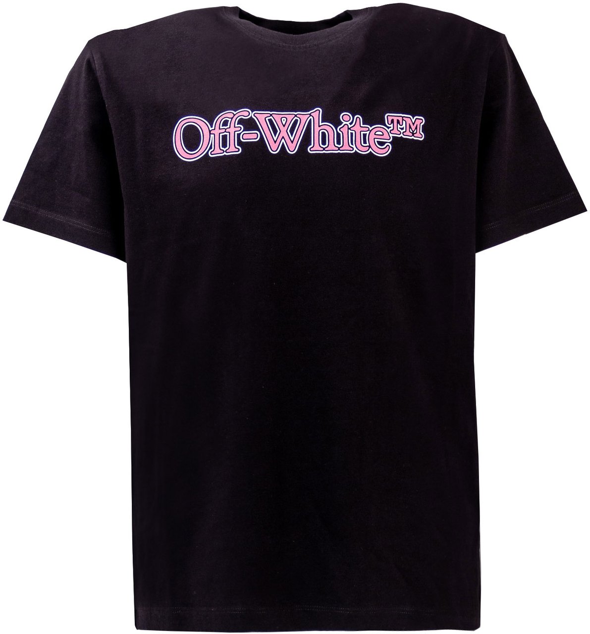 OFF-WHITE T-Shirt con Logo Zwart