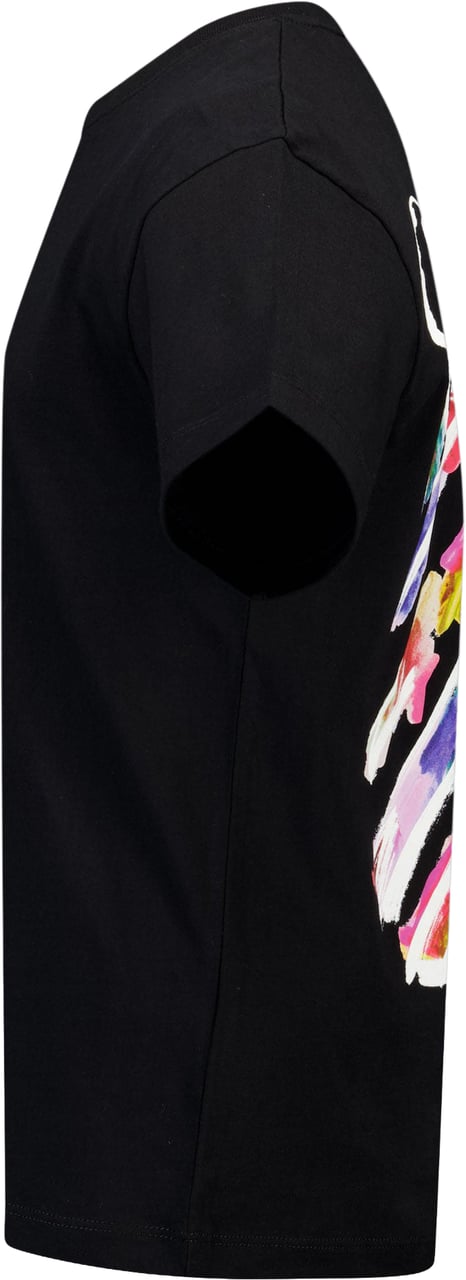 OFF-WHITE Off-White Kinder Meisjes T-Shirt In Zwart Zwart