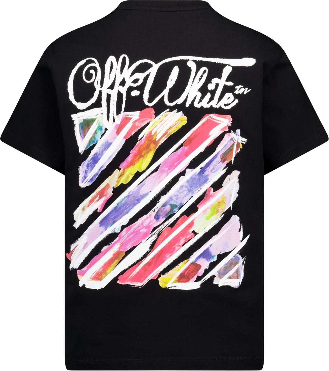OFF-WHITE Off-White Kinder Meisjes T-Shirt In Zwart Zwart