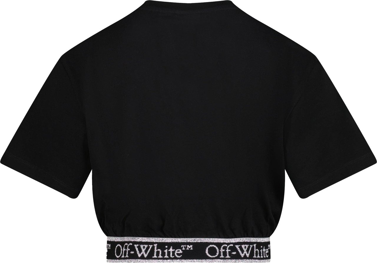 OFF-WHITE Off-White Meisjes T-Shirt Zwart Zwart