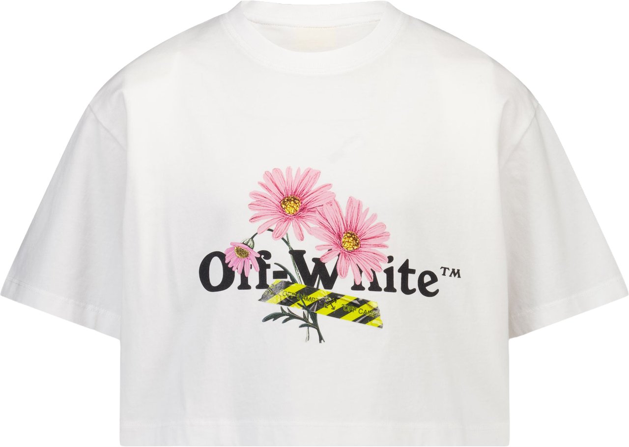 OFF-WHITE Off-White Kinder Meisjes T-Shirt In Wit Wit