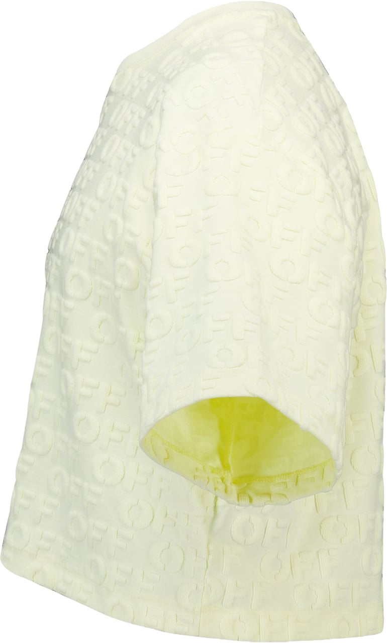 OFF-WHITE Off-White Kinder Meisjes T-Shirt In Geel Geel